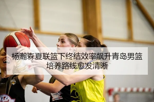 杨瀚森夏联篮下终结效率飙升青岛男篮培养路线愈发清晰